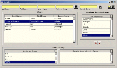 LiveXML user interface document management